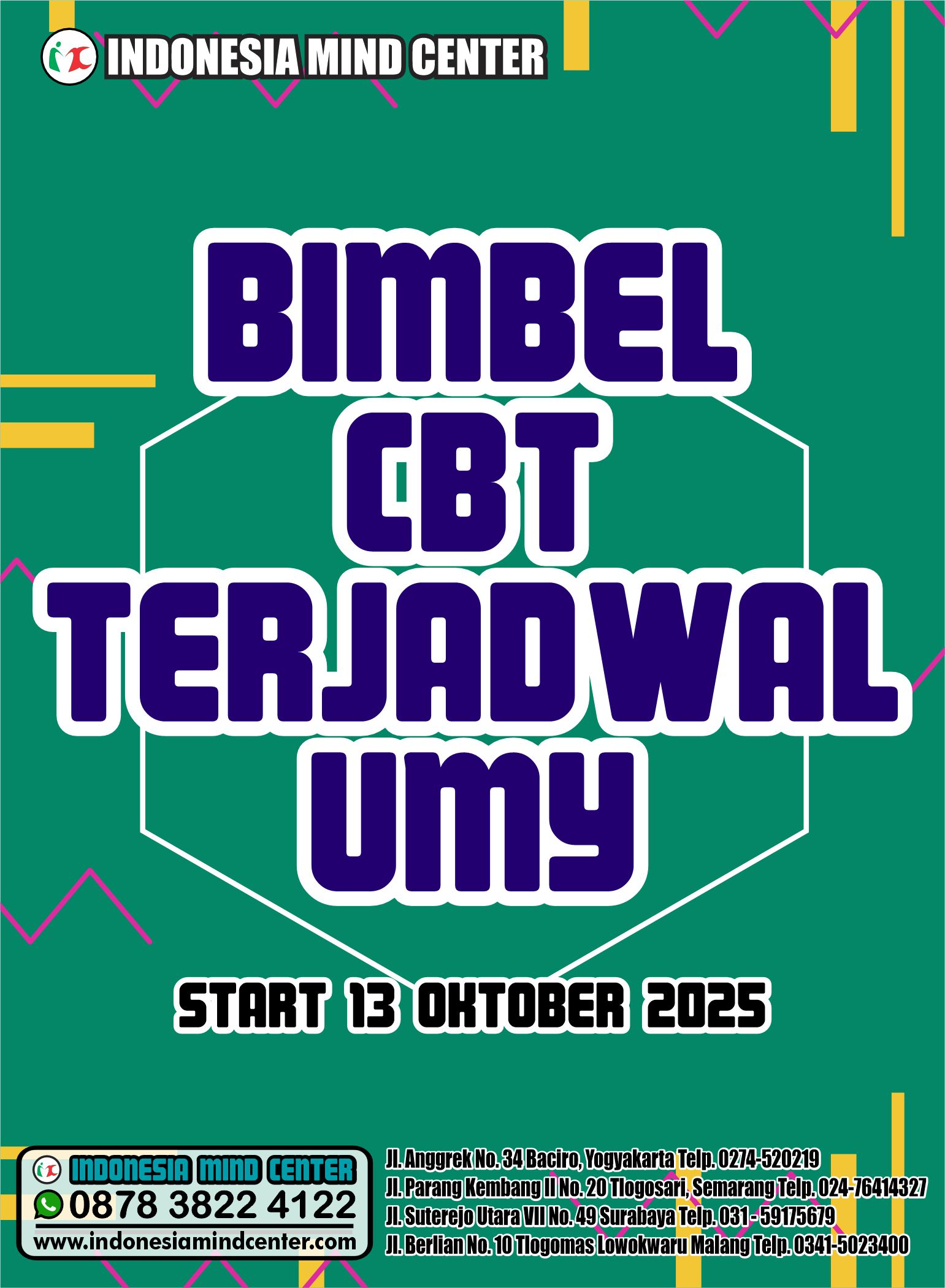 BIMBEL CBT TERJADWAL UMY